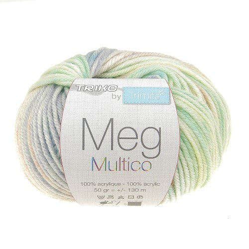 MEG MULTICO - 100% Acrylique