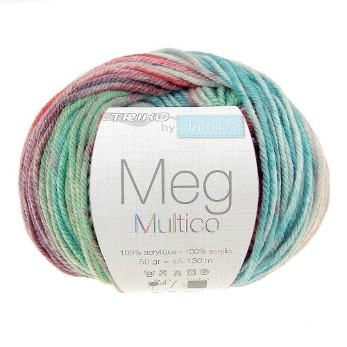 MEG MULTICO - 100% Acrylique