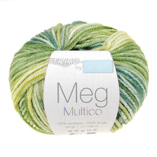 MEG MULTICO - 100% Acrylique