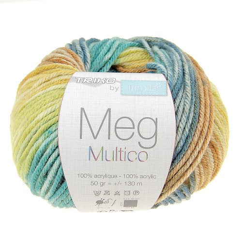 MEG MULTICO - 100% Acrylique