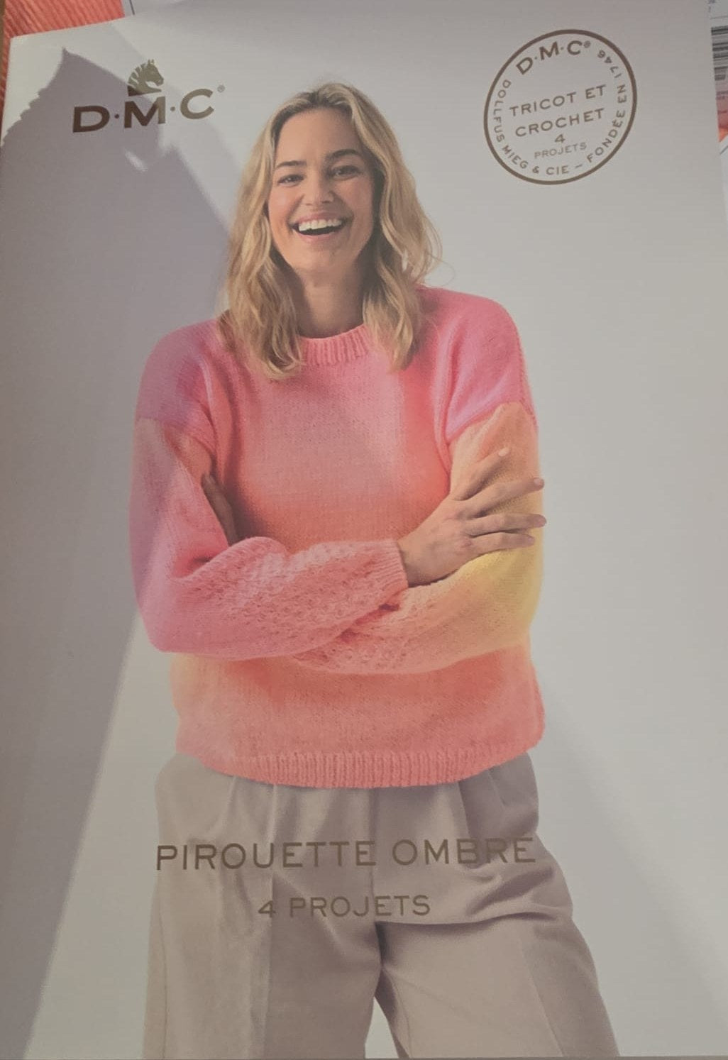 Catalogue Pirouette Ombré - 4 projets tricot et crochet